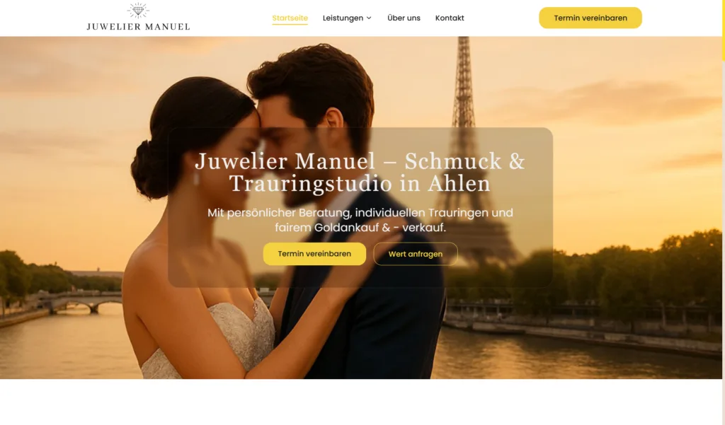 SEO-Ergebnisse von Juwelier Manuel